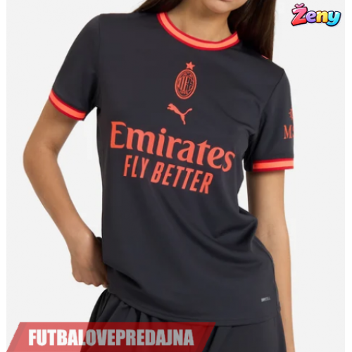 Lacne Dětský Futbalové dres AC Milan 2026-27 Krátky Rukáv - Tretina (+ trenírky)