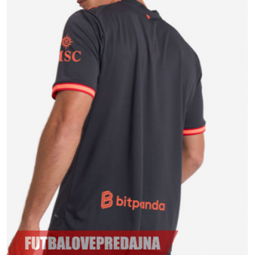Lacne Dětský Futbalové dres AC Milan 2026-27 Krátky Rukáv - Tretina (+ trenírky)