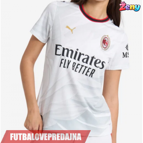 Lacne Dětský Futbalové dres AC Milan Rafael Leao #10 2026-27 Krátky Rukáv - Preč (+ trenírky)
