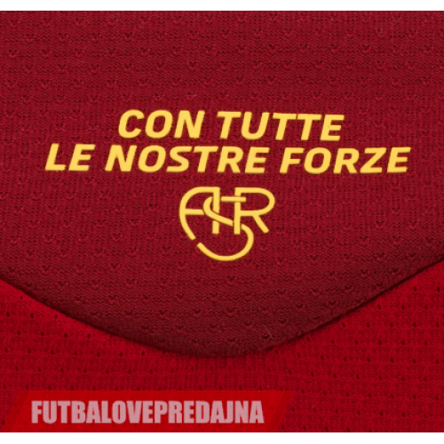 Lacne Dětský Futbalové dres AS Roma Paulo Dybala #21 2026-27 Krátky Rukáv - Domáci (+ trenírky)