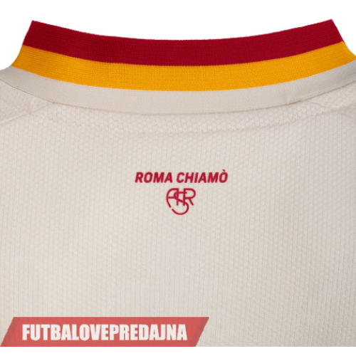 Lacne Dětský Futbalové dres AS Roma Paulo Dybala #21 2026-27 Krátky Rukáv - Preč (+ trenírky)