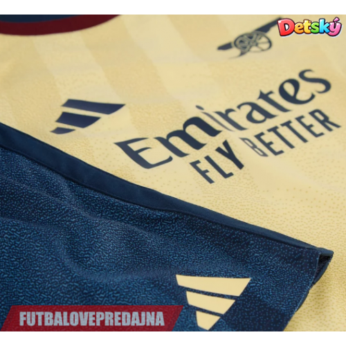 Lacne Dětský Futbalové dres Arsenal 2026-27 Krátky Rukáv - Tretina (+ trenírky)