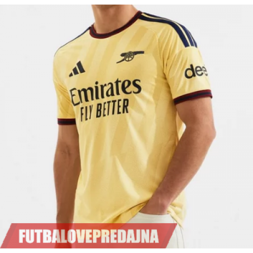 Lacne Dětský Futbalové dres Arsenal 2026-27 Krátky Rukáv - Tretina (+ trenírky)