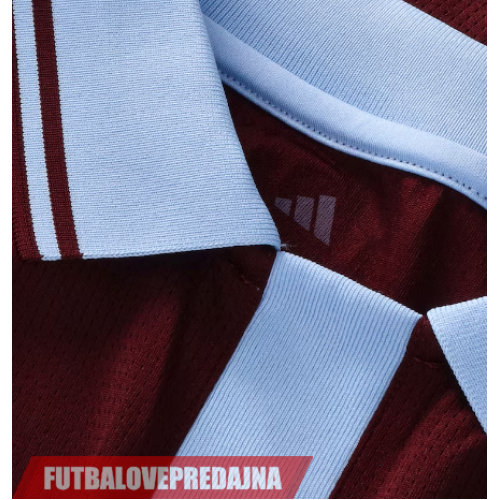 Lacne Dětský Futbalové dres Aston Villa 2026-27 Krátky Rukáv - Domáci (+ trenírky)