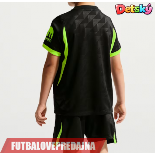 Lacne Dětský Futbalové dres Atletico Madrid 2026-27 Krátky Rukáv - Preč (+ trenírky)