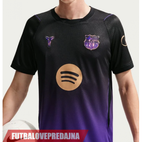 Lacne Dětský Futbalové dres Barcelona 2026-27 Krátky Rukáv - Preč (+ trenírky)