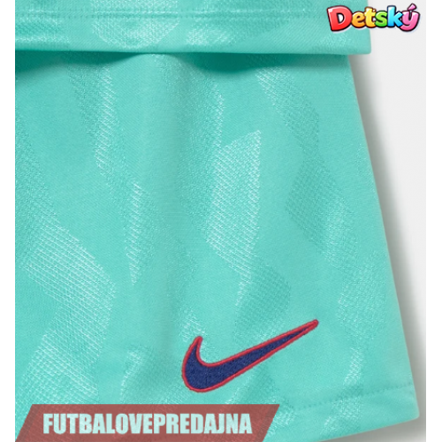 Lacne Dětský Futbalové dres Barcelona 2026-27 Krátky Rukáv - Tretina (+ trenírky)