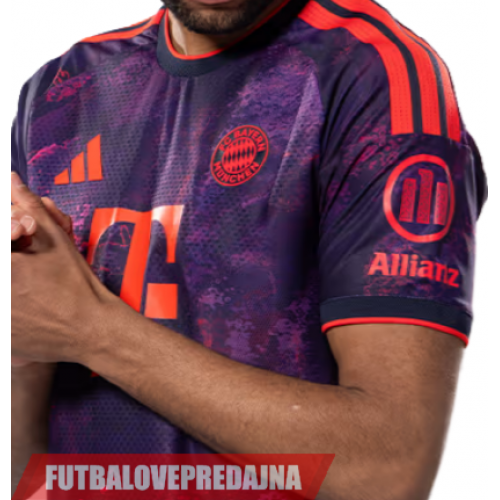 Lacne Dětský Futbalové dres Bayern Munich 2026-27 Krátky Rukáv - Tretina (+ trenírky)