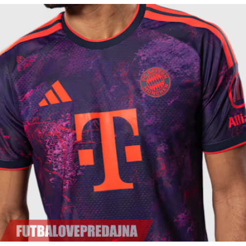 Lacne Dětský Futbalové dres Bayern Munich 2026-27 Krátky Rukáv - Tretina (+ trenírky)