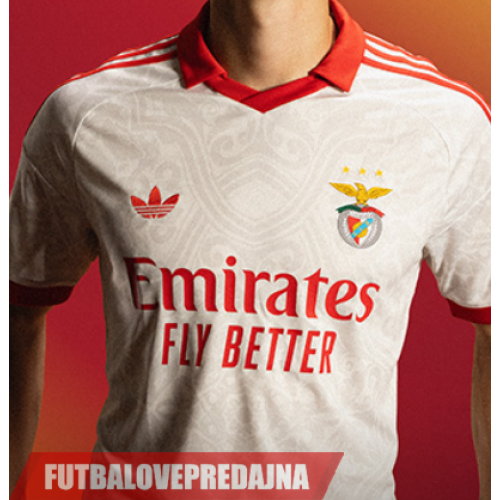 Lacne Dětský Futbalové dres Benfica 2026-27 Krátky Rukáv - Preč (+ trenírky)