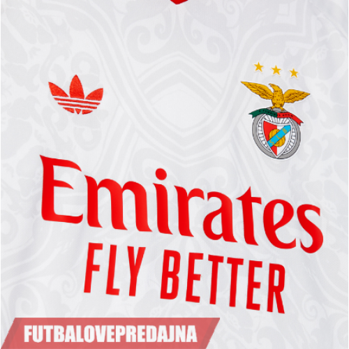 Lacne Dětský Futbalové dres Benfica 2026-27 Krátky Rukáv - Preč (+ trenírky)