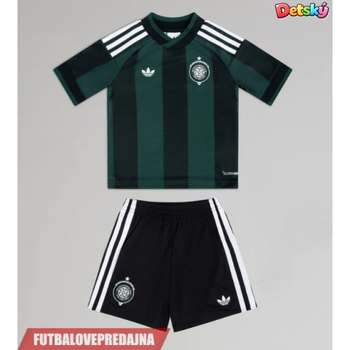 Lacne Dětský Futbalové dres Celtic 2026-27 Krátky Rukáv - Preč (+ trenírky)