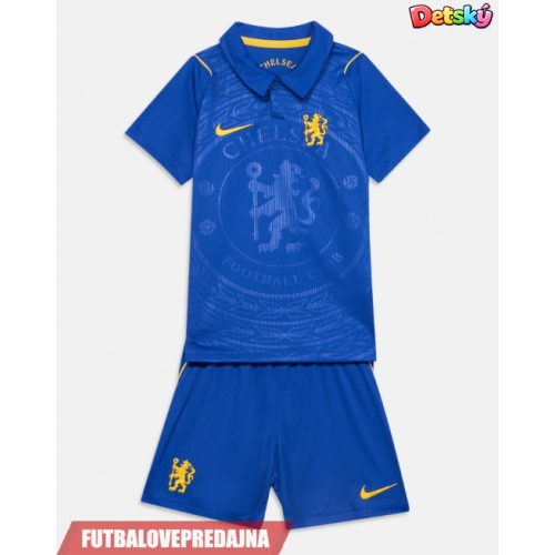 Lacne Dětský Futbalové dres Chelsea Moises Caicedo #25 2026-27 Krátky Rukáv - Domáci (+ trenírky)