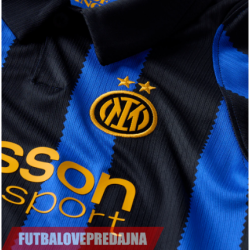 Lacne Dětský Futbalové dres Inter Milan Nicolo Barella #23 2026-27 Krátky Rukáv - Domáci (+ trenírky)