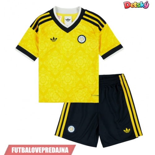 Lacne Dětský Futbalové dres Leeds United 2026-27 Krátky Rukáv - Preč (+ trenírky)