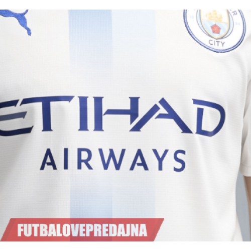 Lacne Dětský Futbalové dres Manchester City Erling Haaland #9 2026-27 Krátky Rukáv - Tretina (+ trenírky)