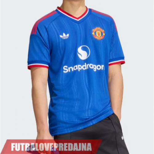 Lacne Dětský Futbalové dres Manchester United 2026-27 Krátky Rukáv - Preč (+ trenírky)