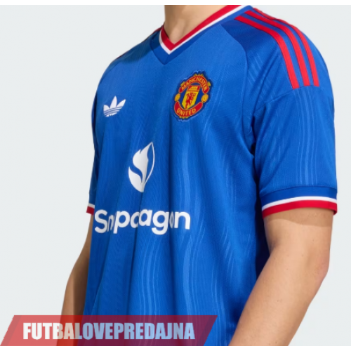 Lacne Dětský Futbalové dres Manchester United 2026-27 Krátky Rukáv - Preč (+ trenírky)