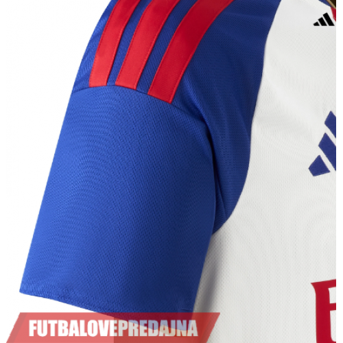 Lacne Dětský Futbalové dres Olympique Lyonnais 2026-27 Krátky Rukáv - Domáci (+ trenírky)