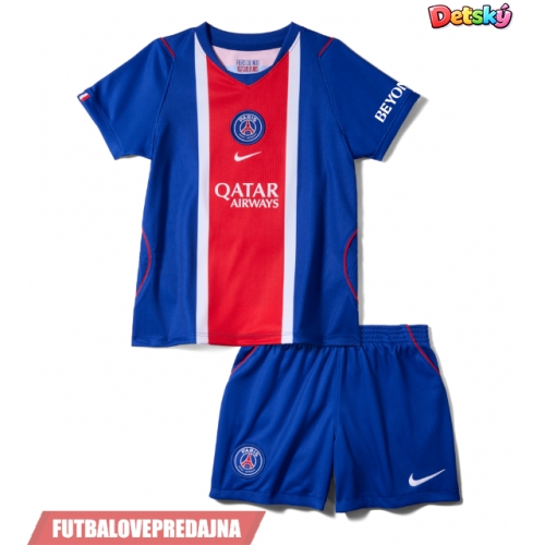 Lacne Dětský Futbalové dres Paris Saint-Germain 2026-27 Krátky Rukáv - Domáci (+ trenírky)