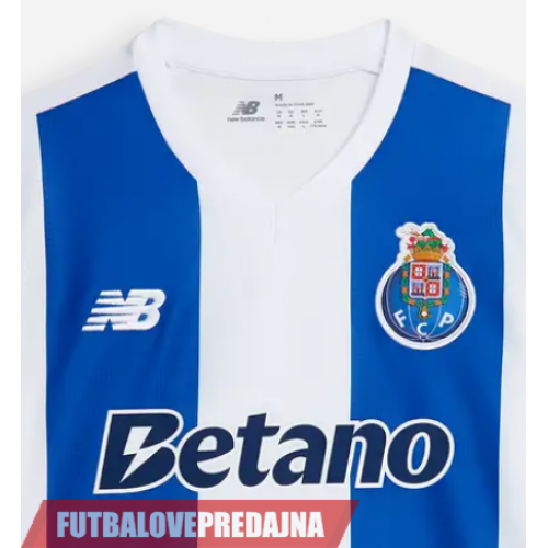 Lacne Dětský Futbalové dres Porto 2026-27 Krátky Rukáv - Domáci (+ trenírky)