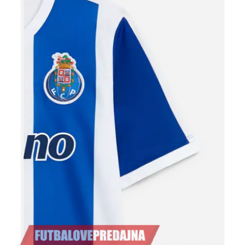 Lacne Dětský Futbalové dres Porto 2026-27 Krátky Rukáv - Domáci (+ trenírky)