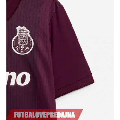 Lacne Dětský Futbalové dres Porto 2026-27 Krátky Rukáv - Preč (+ trenírky)