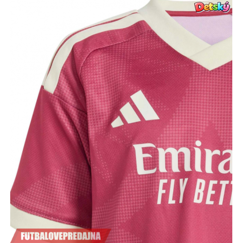 Lacne Dětský Futbalové dres Real Madrid 2026-27 Krátky Rukáv - Tretina (+ trenírky)