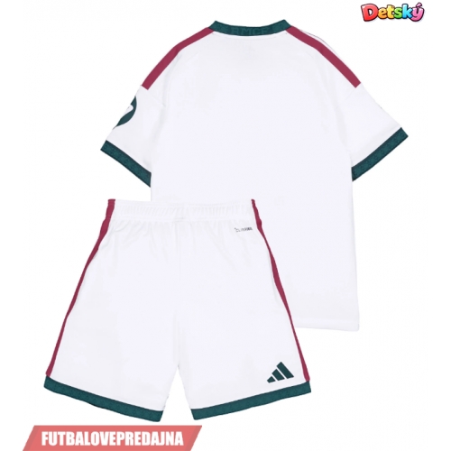 Lacne Dětský Futbalové dres Real Madrid Jude Bellingham #5 2026-27 Krátky Rukáv - Domáci (+ trenírky)