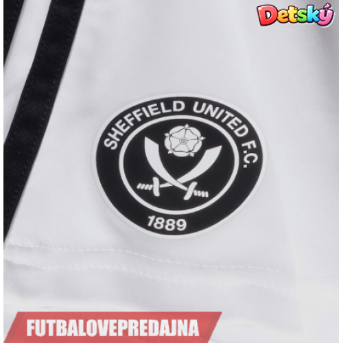 Lacne Dětský Futbalové dres Sheffield United 2026-27 Krátky Rukáv - Preč (+ trenírky)