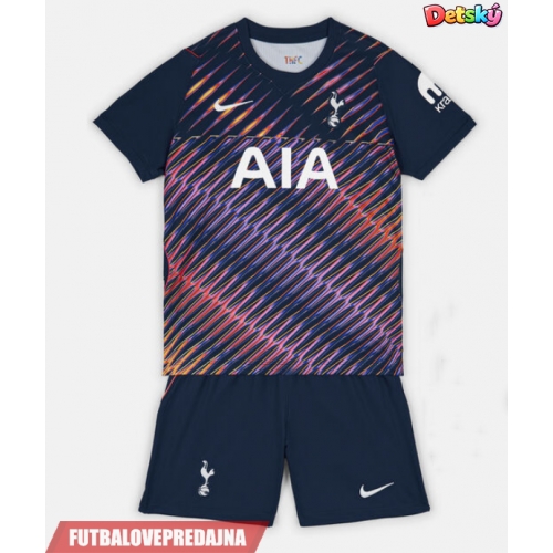 Lacne Dětský Futbalové dres Tottenham Hotspur 2026-27 Krátky Rukáv - Preč (+ trenírky)