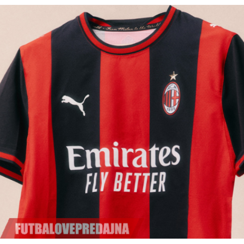 Lacne Muži Futbalové dres AC Milan Fikayo Tomori #23 2026-27 Krátky Rukáv - Domáci