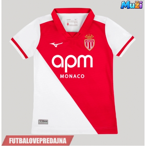 Lacne Muži Futbalové dres AS Monaco Folarin Balogun #9 2026-27 Krátky Rukáv - Domáci