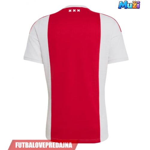 Lacne Muži Futbalové dres Ajax 2026-27 Krátky Rukáv - Domáci