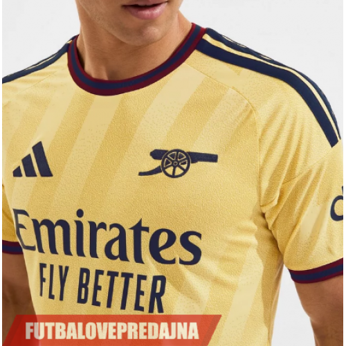 Lacne Muži Futbalové dres Arsenal Bukayo Saka #7 2026-27 Krátky Rukáv - Tretina