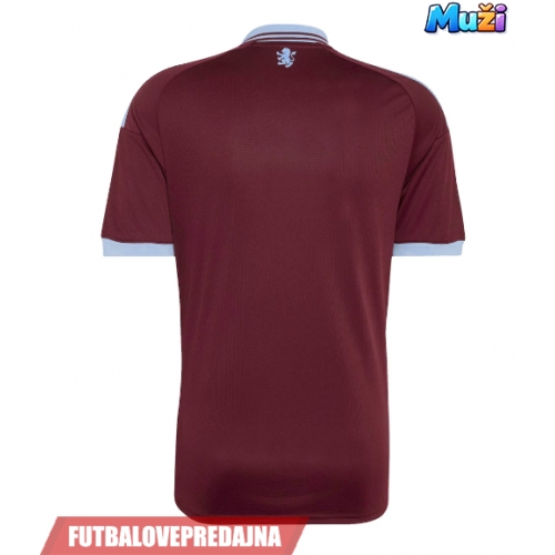 Lacne Muži Futbalové dres Aston Villa 2026-27 Krátky Rukáv - Domáci