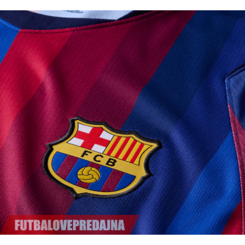 Lacne Muži Futbalové dres Barcelona 2026-27 Krátky Rukáv - Domáci
