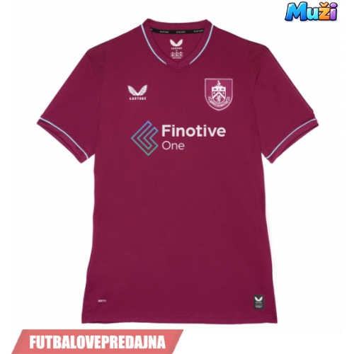 Lacne Muži Futbalové dres Burnley 2026-27 Krátky Rukáv - Domáci