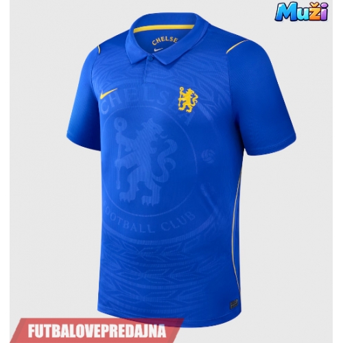 Lacne Muži Futbalové dres Chelsea 2026-27 Krátky Rukáv - Domáci