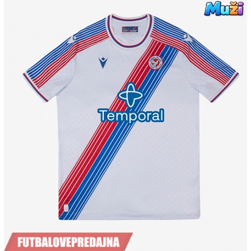 Lacne Muži Futbalové dres Crystal Palace 2026-27 Krátky Rukáv - Domáci