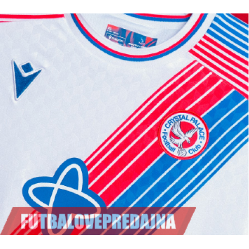 Lacne Muži Futbalové dres Crystal Palace 2026-27 Krátky Rukáv - Domáci