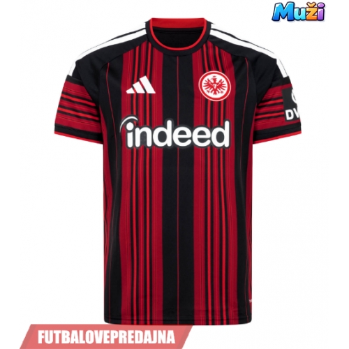Lacne Muži Futbalové dres Eintracht Frankfurt 2026-27 Krátky Rukáv - Domáci