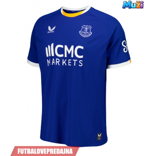 Lacne Muži Futbalové dres Everton 2026-27 Krátky Rukáv - Domáci