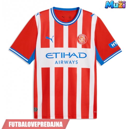 Lacne Muži Futbalové dres Girona 2026-27 Krátky Rukáv - Domáci