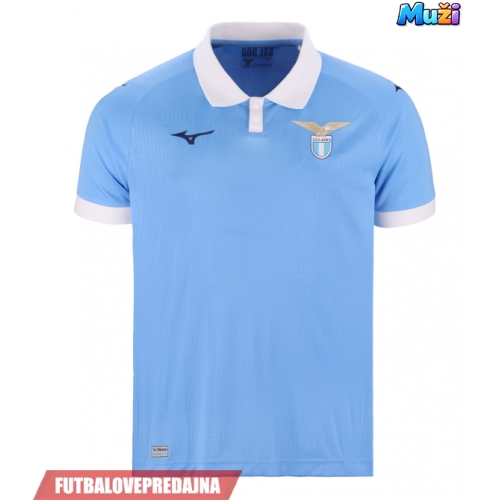 Lacne Muži Futbalové dres Lazio 2026-27 Krátky Rukáv - Domáci