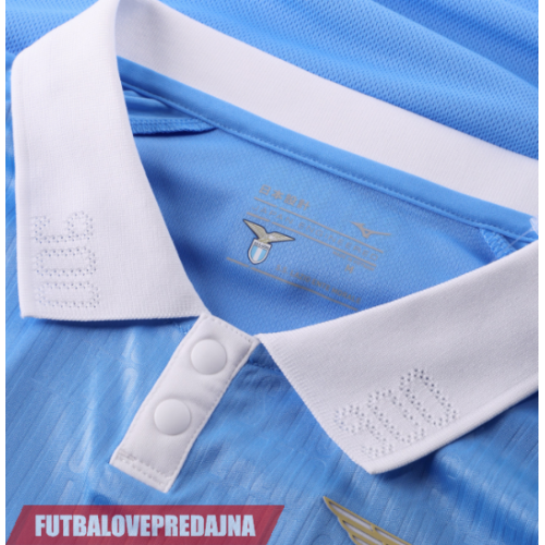 Lacne Muži Futbalové dres Lazio 2026-27 Krátky Rukáv - Domáci