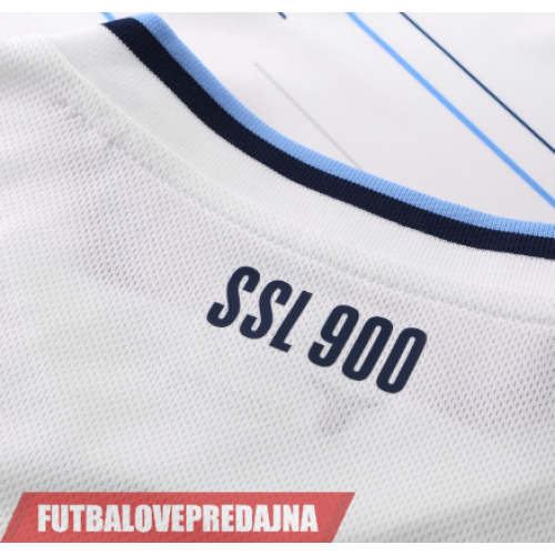 Lacne Muži Futbalové dres Lazio 2026-27 Krátky Rukáv - Preč