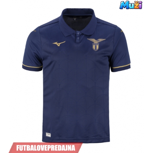 Lacne Muži Futbalové dres Lazio 2026-27 Krátky Rukáv - Tretina