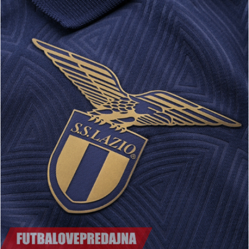 Lacne Muži Futbalové dres Lazio 2026-27 Krátky Rukáv - Tretina