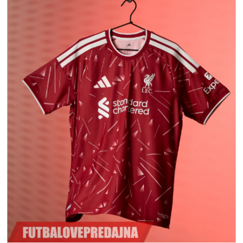 Lacne Muži Futbalové dres Liverpool 2026-27 Krátky Rukáv - Domáci